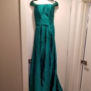 Green Ballgown